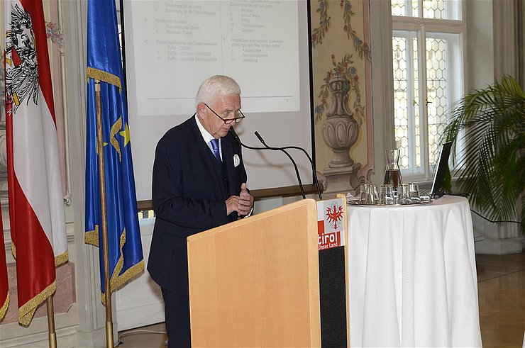 Klaus Behnke (Präsident von EURORAI)
